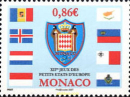 218600 MNH MONACO 2007 XII JUEGOS DE LOS PEQUEÑOS ESTADOS DE EUROPA - Sonstige & Ohne Zuordnung