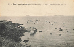 St Jacut De La Mer * Le Port * La Houle Causseule Et Au Loin , L'ile Ago - Saint-Jacut-de-la-Mer