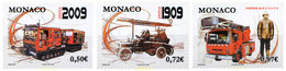 222778 MNH MONACO 2009 VEICULOS DE BOMBEROS - Andere & Zonder Classificatie