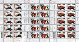 264288 MNH MONACO 2009 VEICULOS DE BOMBEROS - Autres & Non Classés