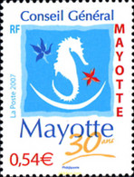 227793 MNH MAYOTTE 2007 30 ANIV.CONSEJO GENERAL - Other & Unclassified