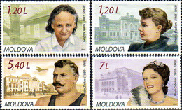 241741 MNH MOLDAVIA 2010 PERSONAJES CELEBRES - Lutte