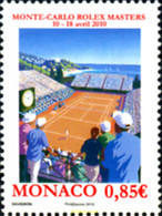 246085 MNH MONACO 2010 TORNEO DE TENIS ROLEX MASTERS DE MONECARLO - Otros & Sin Clasificación