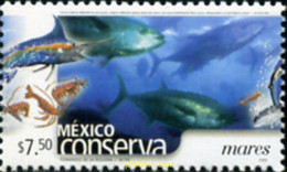 624221 MNH MEXICO 2005 NATURAZEZA - Dauphins