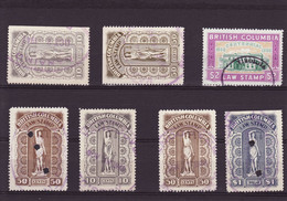 3646) BC Law Nice Stamps B C Revenue - Gebraucht