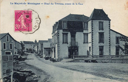 Le Mayet De Montagne * Hôtel Des Touristes , Avenue De La Gare * Villageois - Autres & Non Classés