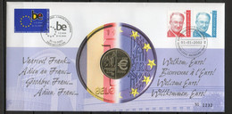 Année 2002 : 3050-3051 - Numisletter : S.M. Le Roi Albert II - Numisletter