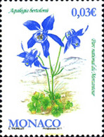 263528 MNH MONACO 2011 FLORES DEL PARQUE NACIONAL DE MERCANTOUR - Otros & Sin Clasificación