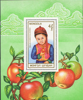 268319 MNH MONGOLIA 1987 FRUTAS - Mongolie