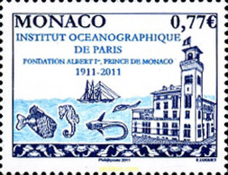 270639 MNH MONACO 2011 CENTENARIO DEL INSTITUTO OCEANOGRAFICO - Other & Unclassified