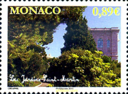 274770 MNH MONACO 2012 JARDINES SAINT-MARTI - Altri & Non Classificati