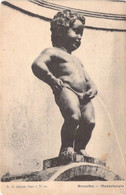 BELGIQUE - Bruxelles - Manneken Pis - EG - Carte Postale Ancienne - Beroemde Personen