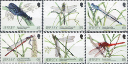 302658 MNH JERSEY 2013 LIBELULAS - Araignées