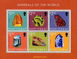 305944 MNH MONTSERRAT 2013 MINERALES - Minéraux