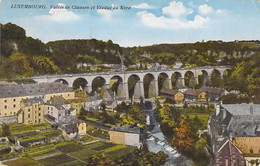 LUXEMBOURG - Vallée De Clausen Et Viaduc Du Nord - Colorisée - Carte Postale Ancienne - Other & Unclassified