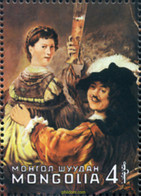 345253 MNH MONGOLIA 1981 375 ANIVERSARIO DEL NACIMIENTO DE REMBRANDT - Mongolie