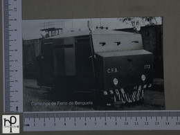 ANGOLA - LOCOMOTIVA -  CFB -   2 SCANS  - (Nº53521) - Angola