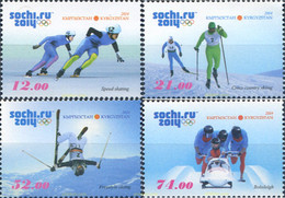 316536 MNH KIRGUIZISTAN 2014 22 JUEGOS OLIMPICOS DE INVIERNO SOCHI 2014 - Winter 2014: Sochi