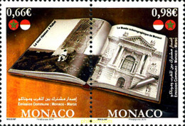 327038 MNH MONACO 2014 AMISTAD CON MARRUECOS - Altri & Non Classificati