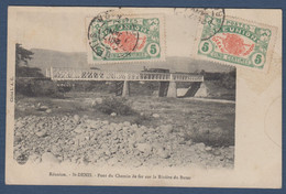 ST DENIS - Pont Du Chemin De Fer Sur La Rivière Du Butor - Saint Denis