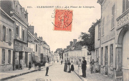 60-CLERMONT- LA PLACE DE LIMOGES - Clermont