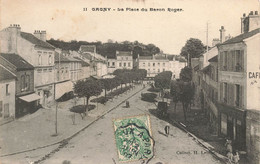 Gagny * La Place Du Baron Roger * Café - Gagny