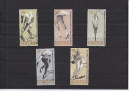 BURUNDI - 1964 - O / FINE CANCELLED - INNSBRUCK WINTER OLYMPICS - JEUX D'INNSBRUCK - Mi. 80/84 - Used Stamps
