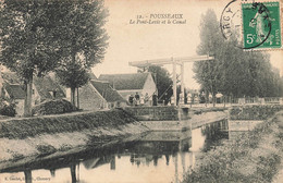 Pousseaux * Le Pont Levis Et Le Canal * écluse - Autres & Non Classés