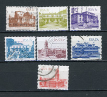 AFRIQUE DU SUD : BATIMENTS - N° Yvert 506+507+508+510+513+515+516+517Obli. - Used Stamps