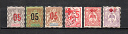 Nueva Caledonia   1912-15  .-  Y&T  Nº   105/107-110/112 - Gebraucht