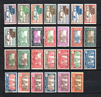 Nueva Caledonia   1928-38  .-  Y&T  Nº   139/148-150-151-152/154 A-155 A/156 A-157/161 - Used Stamps