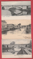 Tournai - Le Pont Soyer ... 3 Jolies Cartes Postales  -1910 ,190? Et 1905 ( Voir Verso ) - Tournai