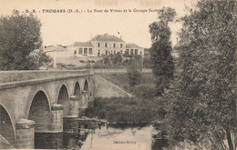 Thouars * Le Pont De Vrines Et Le Groupe Scolaire * école - Thouars