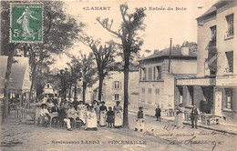 92-CLAMART- ENTREE DU BOIS- RESTAURANT LANDA PINCEMAILLE - Clamart