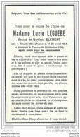 VANCE ..-- Mme Lucie LEGUEBE , épouse De Mr Narcisse CLEMENT . Née En 1883 à CHARLEVILLE , Décédée En 1965 . - Etalle