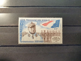 Côte Des Somalis 1960 N°Y&T PA 27 Série Complète Neuf Sans Charnière MNH - Andere & Zonder Classificatie