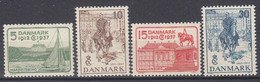 B1930. Denmark 1937. Michel 237-40. MNH(**) - Luchtpostzegels