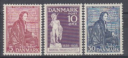 B2059. Denmark 1938. Michel 247-49. MNH(**) - Luftpost