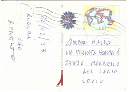 CARTOLINA LEVIS AFFRANCATA CON ETICHETTE - 2021-...: Marcophilie