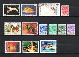 Nueva  Caledonia  1989-97 .-  Y&T  Nº   576/577-579-588-590-594-602/603-605/606-609-713-745 - Used Stamps