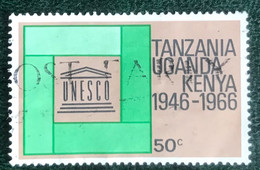 Kenya-Uganda-Tanzania - C15/36 - (°)used - 1966 - Michel 157 - Unesco - Kenya, Uganda & Tanzania