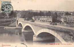 Lagny Sur Marne               77         Le Pont De Pierres  N°119      (voir Scan) - Lagny Sur Marne