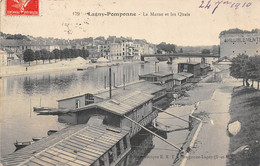 Lagny Sur Marne               77         La Marne Et Les Quais. Bateaux Lavoirs     N° 179         (voir Scan) - Lagny Sur Marne