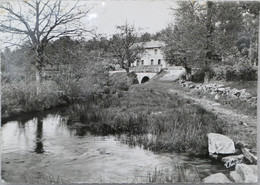 Carte Postale : 87 : Aux Environs De NANTIAT : Moulin De La Crèche, Timbre En 1956 - Nantiat