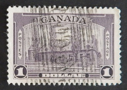 CANADA YT 201 OBLITERE "CHATEAU DE RAMEZAY A MONTREAL" ANNÉE 1938 - Used Stamps