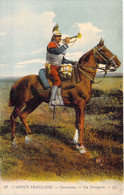 MILITARIA - L'armée Française - Cuirassiers - Une Trompette De Cavalerie - LL - Carte Postale Ancienne - Régiments