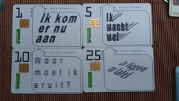 Set 4 Phonecards Netherlands New Rare - Privé