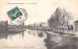 FRANCE - 51 - Châlons-Sur-Marne - Vue Du Canal - Edition Des Magasins Reunis - Carte Postale Ancienne - Châlons-sur-Marne