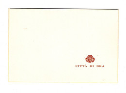 19581 " CITTA' DI BRA-INVITO PER L'INAUGURAZIONE DEL CONVEGNO DI STUDI STORICI SU IL COTTOLENGO E IL SUO TEMPO-1986 " - Autres & Non Classés