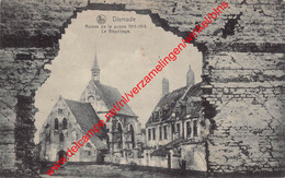 Dixmude - Ruins Of The War 1914-1918 - Le Béguinage Begijnhof - Ruines De La Guerre - Ruines Van De Oorlog - Diksmuide - Diksmuide